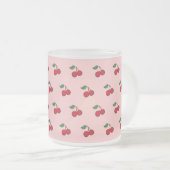 Retro Cherry Coffee Tasse (VorderseiteRechts)
