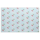 Retro Cherry Gingham Pattern Stoff (Fat Quarter (45,7 x 55,9 cm))