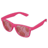 Retro Cherry Party Glasses Partybrille (Schrägansicht)