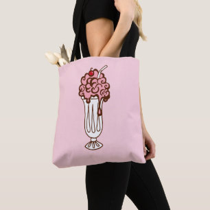 Retro Cherry Soda Tote Bag Tasche