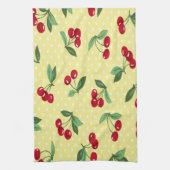 Retro Cherry Tea Handtuch Set (3) (Vertikal)
