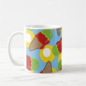 Retro Cherry und Limone Eiscreme Tasse (Links)