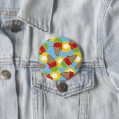 Retro Cherry und Limone Eiscreme-Taste Button (Beispiel)