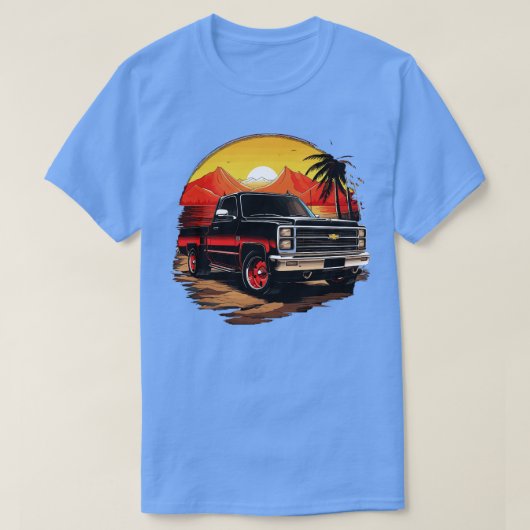Retro Chevy Silverado T-Shirt (Design vorne)