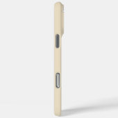 Retro Chic Beige Blumenmuster Whimsikfeder Case-Mate iPhone Hülle (Rückseite / Rechts)
