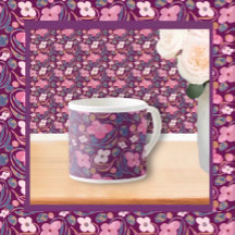 Retro Chic Floral Muster