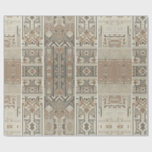 Retro Chic Geometric Elegantes Tribal Muster