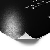 Retro Chic Moderne Signature Drinks Fotodruck (Ecke)