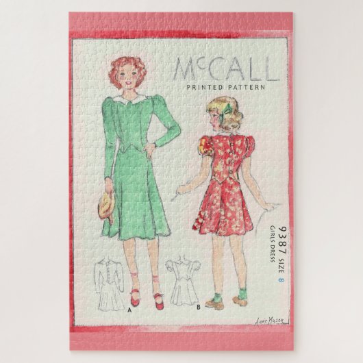 Retro Chic Puzzle (Vertikal)