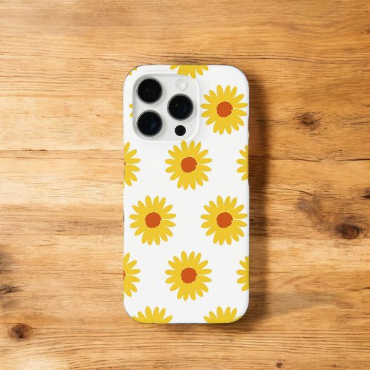 Retro Chic Sonnenblumenfeder Whimsikfeder Case-Mate iPhone Hülle