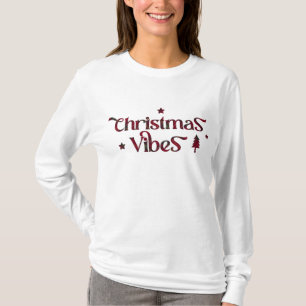 Retro Chic: Weihnachts-Vibes auf dem traditionelle T-Shirt