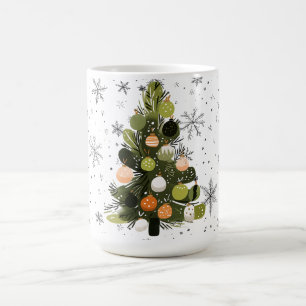 🎄 Retro-Chic-Weihnachtsbaum-Tasse ☕⭐ Kaffeetasse