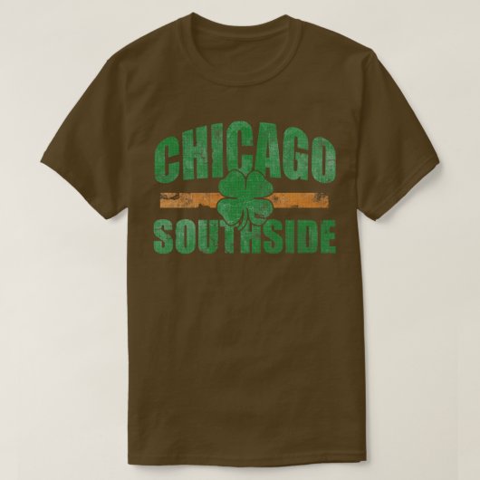 Retro Chicago Southside Irish T-Shirt (Design vorne)