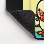 Retro chicken admit life would be boring without mousepad (Ecke)