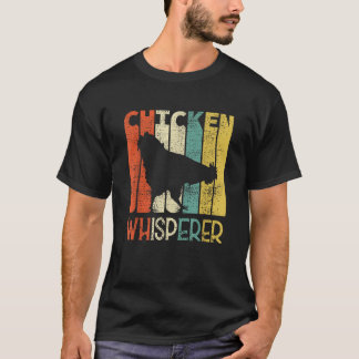 Retro Chicken Whisperer Funny Bauer Hühner T Shi T-Shirt