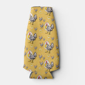 Retro Chickens Flaschenkühler (Vorderseite)