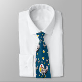 Retro Chickens Neck Tie Krawatte (Gebunden)