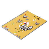 Retro Chickens Notizblock (Linke Seite)