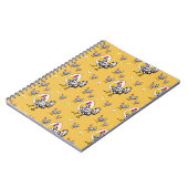 Retro Chickens SpiralFoto Notizblock (Linke Seite)