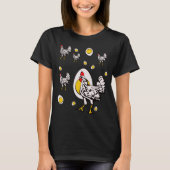 Retro Chickens T-Shirt (Vorderseite)