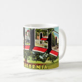 Retro Chico California Tasse (VorderseiteRechts)