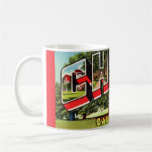 Retro Chico California Tasse (Links)
