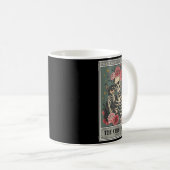 Retro Chihuahua Dog Lover The Moon Halloween , Wom Kaffeetasse (VorderseiteRechts)