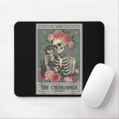 Retro Chihuahua Dog Lover The Moon Halloween , Wom Mousepad (Mit Mouse)