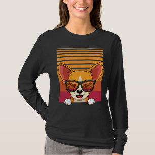 Retro Chihuahua Dog Sonnenbrille Aloha Beach T-Shirt