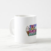 Retro Chill Ice Creme Tasse (Vorderseite Links)