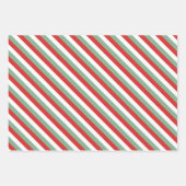 Retro Chillin' mit meinen Schneemassen Weihnachten Geschenkpapier Set (Vorderseite 2)