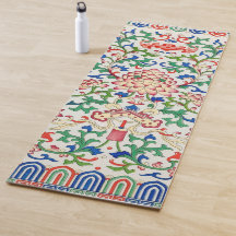 Retro China Lotus Botanisch auf Weiß Chinoiserie