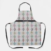 Retro-chinesische Schachbrett Schürze (Vorderseite)