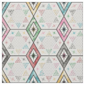 Retro-chinesische Schachbrett Stoff (Muster)