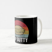 Retro Chip Butty Liebhaber Geschenk Kaffeetasse (VorderseiteRechts)