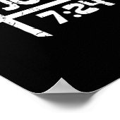 Retro Christlich Und Tätowiert John 724 - Front un Poster (Ecke)