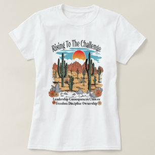 Retro Christliche Homeschool Rising to the Challen T-Shirt