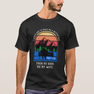 Retro christlicher gesegneter verheirateter Mann T-Shirt