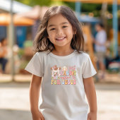 Retro Christliches Albernes Kaninchenöster ist für Kleinkind T-shirt