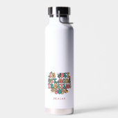 Retro-Christliches Kupfer-Vakuum isoliert Trinkflasche (Links)