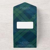 Retro Christmas 5 Foto Grußkarte All In One Einladung (Außenbereich)