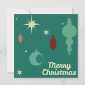 Retro Christmas Card (Vorderseite)