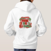 Retro Christmas Cheer Hoodie (Rückseite)