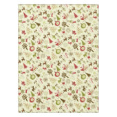 Retro Christmas Collage Tischdecke (Vorderseite)