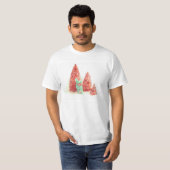 Retro Christmas Deer T-Shirt (Vorne ganz)