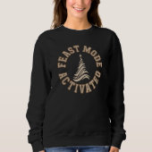 Retro Christmas Energy Sweatshirt (Vorderseite)