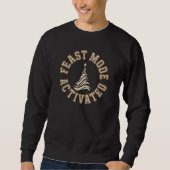 Retro Christmas Energy Sweatshirt (Vorderseite)