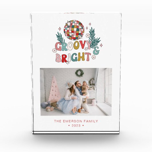 Retro Christmas Fotoblock (Vorderseite)