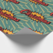 Retro Christmas  Geschenkpapier (Ecke)