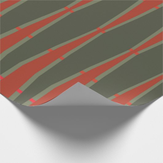 Retro Christmas Geschenkpapier (Ecke)